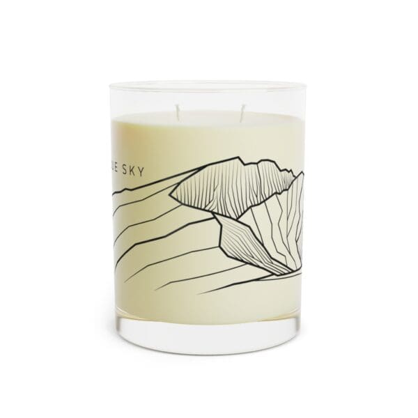 Colorado 14ers: MT. BLUE SKY: Scented Candle - Full Glass, 11oz - Image 8