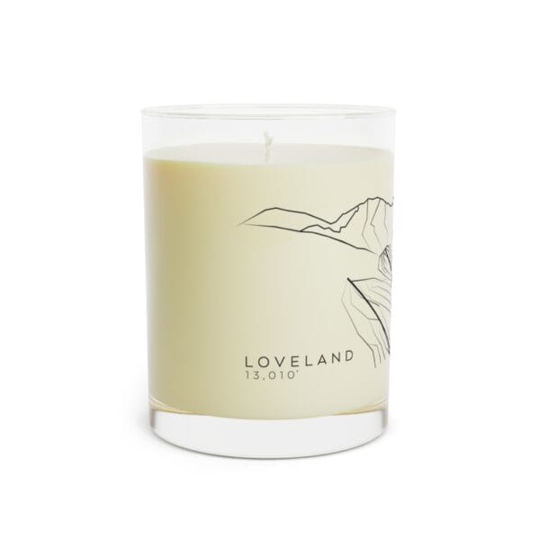 Colorado Ski Mountains: LOVELAND: Scented Candle - Full Glass, 11oz - Image 12