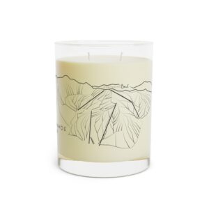 Colorado Ski Mountains: ARAPAHOE BASIN: Scented Candle - Full Glass, 11oz