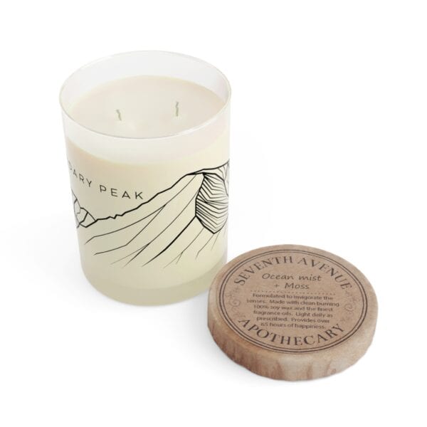Colorado 14ers: QUANDARY PEAK: Scented Candle - Full Glass, 11oz - Image 9