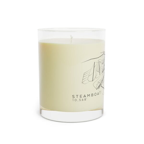 Colorado Ski Mountains: STEAMBOAT: Scented Candle - Full Glass, 11oz - Image 7