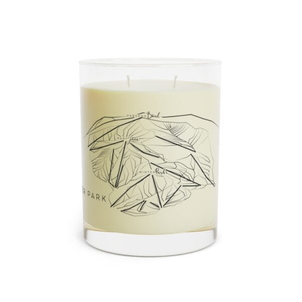 Colorado Ski Mountains: WINTER PARK: Scented Candle - Full Glass, 11oz - Image 11