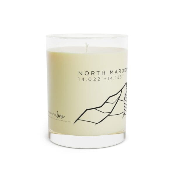 Colorado 14ers: MAROON PEAK & NORTH MAROON PEAK: Scented Candle - Full Glass, 11oz - Image 12