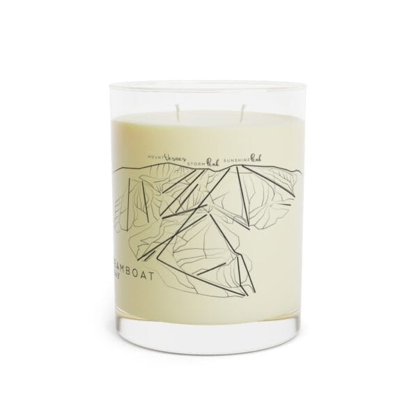 Colorado Ski Mountains: STEAMBOAT: Scented Candle - Full Glass, 11oz - Image 11