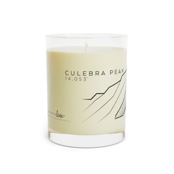 Colorado 14ers: CULEBRA PEAK: Scented Candle - Full Glass, 11oz - Image 12