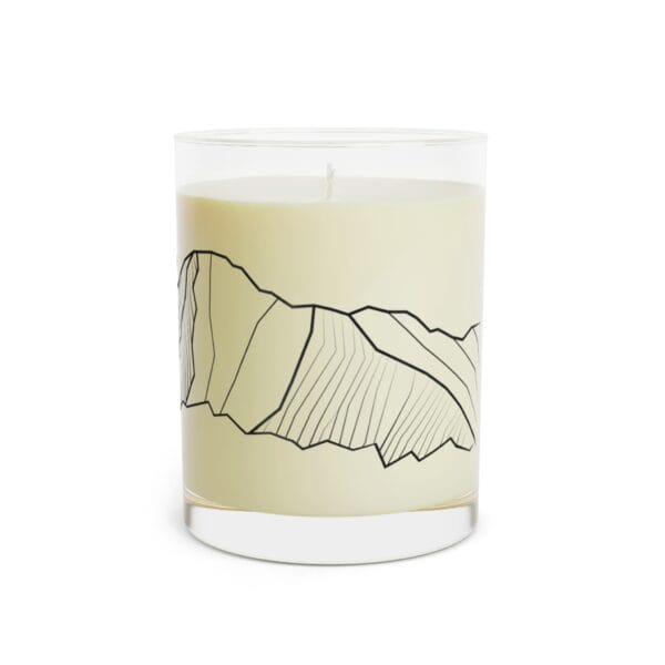 Colorado 14ers: LITTLE BEAR PEAK: Scented Candle - Full Glass, 11oz - Image 6