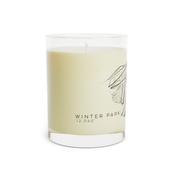Colorado Ski Mountains: WINTER PARK: Scented Candle - Full Glass, 11oz - Image 12