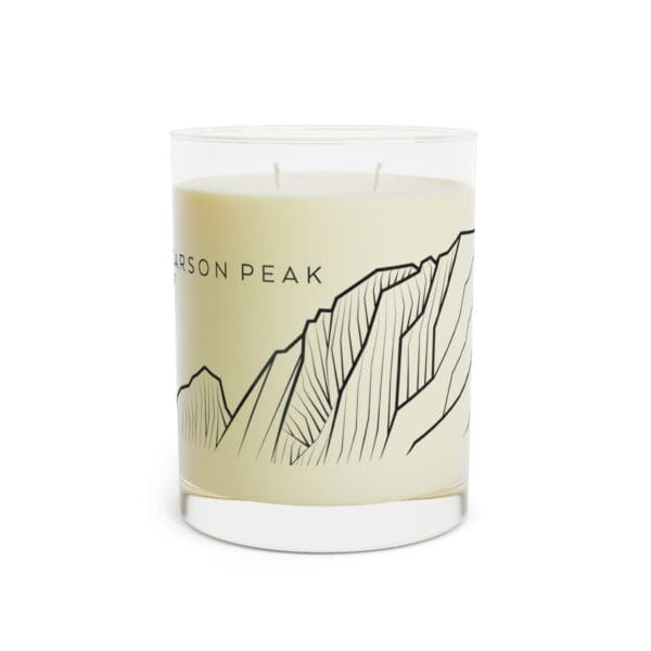 Colorado 14ers: KIT CARSON PEAK: Scented Candle - Full Glass, 11oz - Image 8