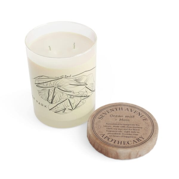 Colorado Ski Mountains: WINTER PARK: Scented Candle - Full Glass, 11oz - Image 9