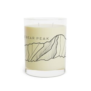 Colorado 14ers: LITTLE BEAR PEAK: Scented Candle - Full Glass, 11oz