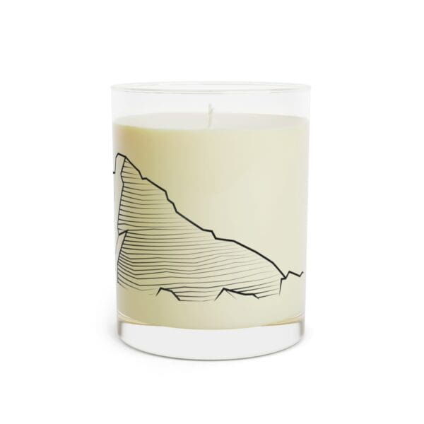 Colorado 14ers: PYRAMID PEAK: Scented Candle - Full Glass, 11oz - Image 3