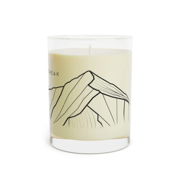 Colorado 14ers: GRAYS PEAK + TORREYS PEAKS: Scented Candle - Full Glass, 11oz - Image 13