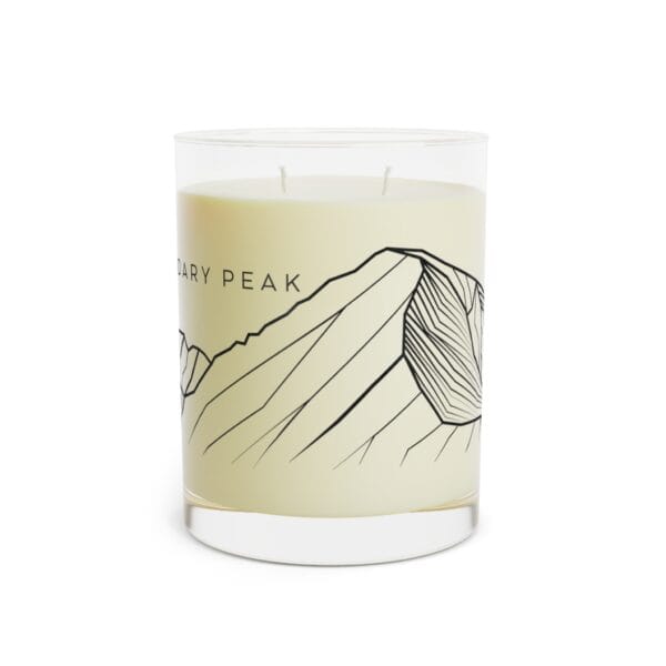Colorado 14ers: QUANDARY PEAK: Scented Candle - Full Glass, 11oz - Image 11