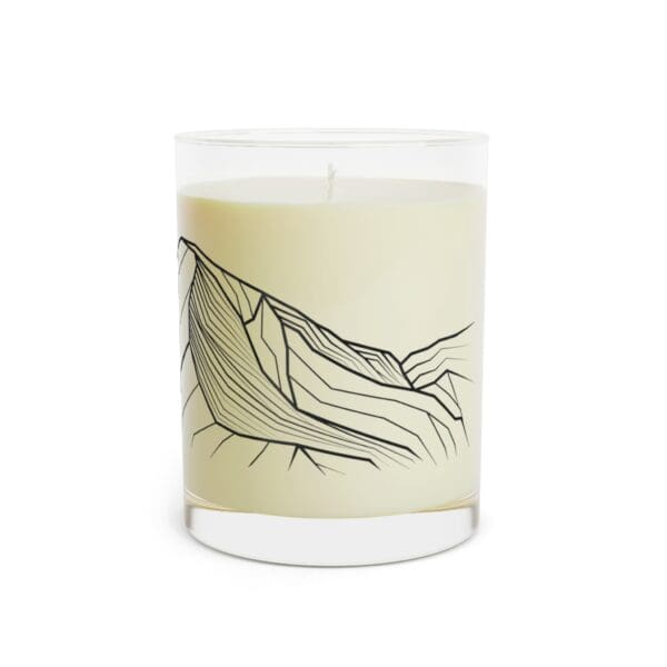Colorado 14ers: QUANDARY PEAK: Scented Candle - Full Glass, 11oz - Image 6