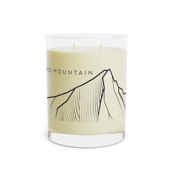 Colorado 14ers: SNOWMASS MOUNTAIN: Scented Candle - Full Glass, 11oz - Image 8