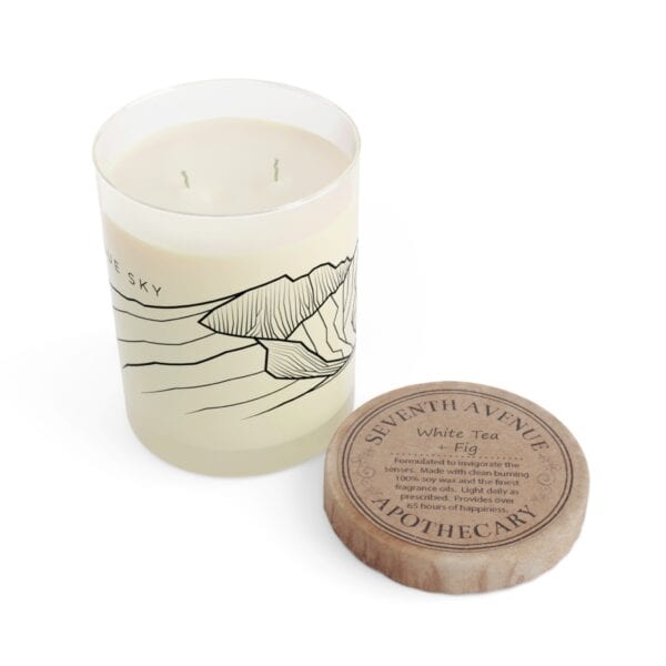 Colorado 14ers: MT. BLUE SKY: Scented Candle - Full Glass, 11oz - Image 14