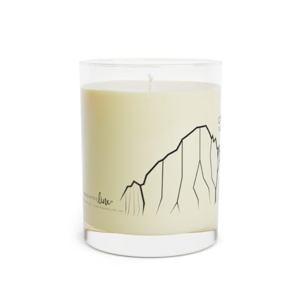 Colorado 14ers: CRESTONE NEEDLE + CRESTONE PEAK: Scented Candle - Full Glass, 11oz - Image 2