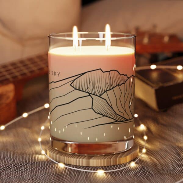 Colorado 14ers: MT. BLUE SKY: Scented Candle - Full Glass, 11oz - Image 4
