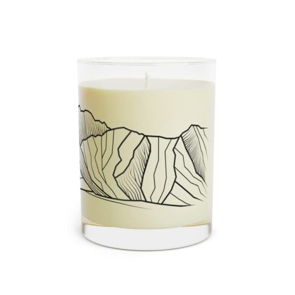 Colorado 14ers: MT. BLUE SKY: Scented Candle - Full Glass, 11oz - Image 3