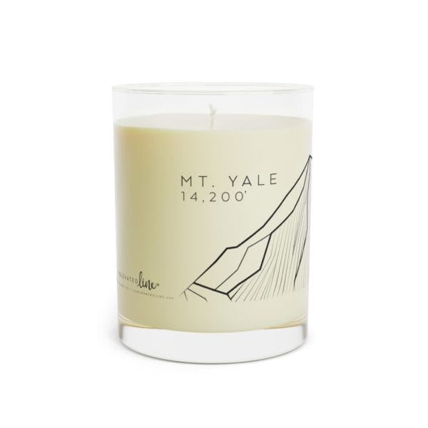 Colorado 14ers: MT. YALE: Scented Candle - Full Glass, 11oz - Image 2