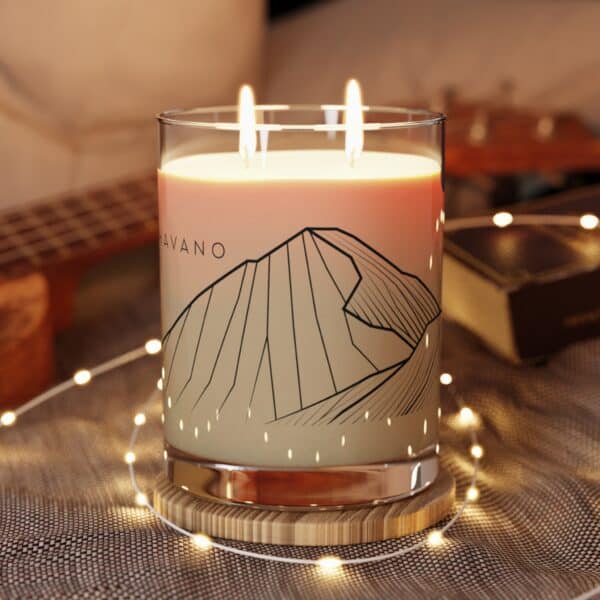 Colorado 14ers: MT. SHAVANO: Scented Candle - Full Glass, 11oz - Image 15
