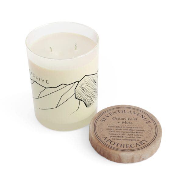 Colorado 14ers: MT. MASSIVE: Scented Candle - Full Glass, 11oz - Image 9