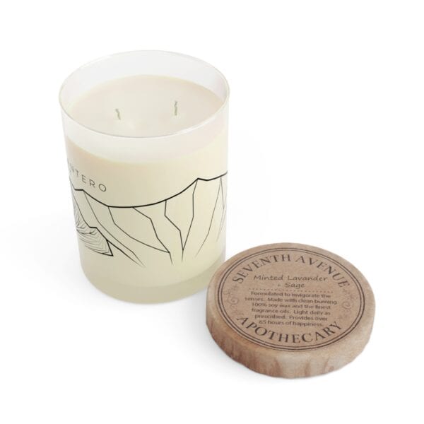Colorado 14ers: MT. ANTERO: Scented Candle - Full Glass, 11oz - Image 5