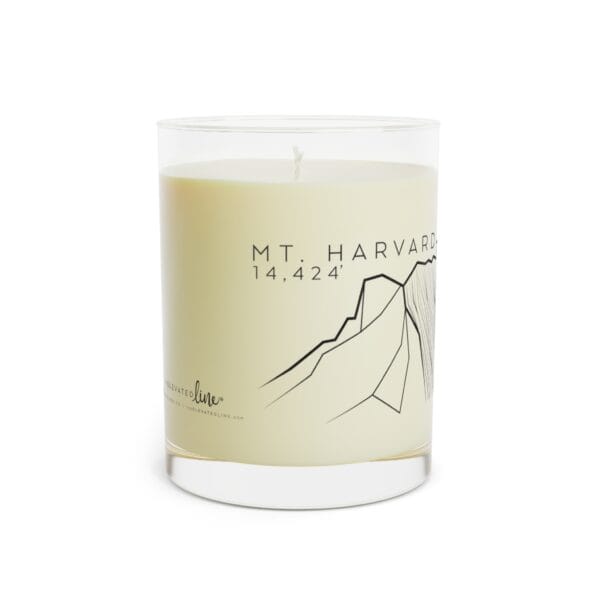 Colorado 14ers: MT. HARVARD: Scented Candle - Full Glass, 11oz - Image 12