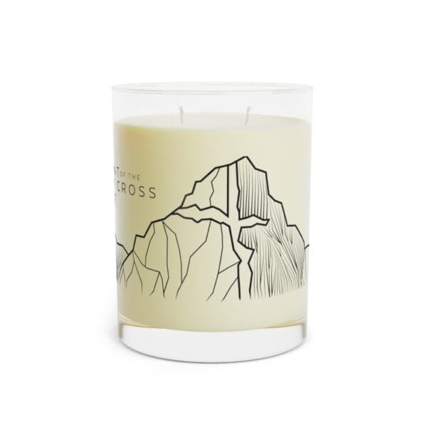 Colorado 14ers: MOUNT of the HOLY CROSS: Scented Candle - Full Glass, 11oz - Image 11