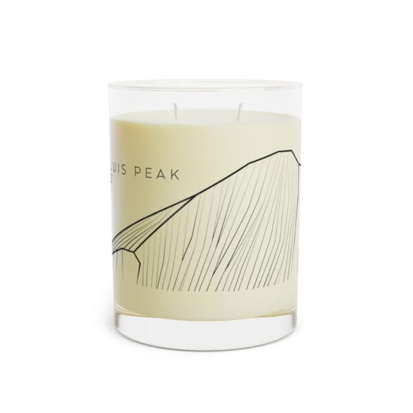 Colorado 14ers: SAN LUIS PEAK: Scented Candle - Full Glass, 11oz - Image 8