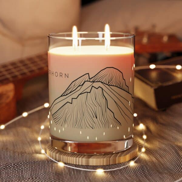 Colorado 14ers: WETTERHORN PEAK: Scented Candle - Full Glass, 11oz - Image 10