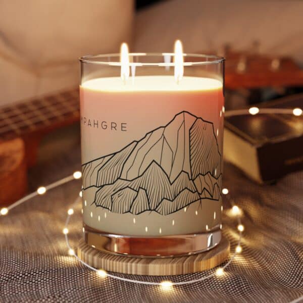 Colorado 14ers: UNCOMPAHGRE PEAK: Scented Candle - Full Glass, 11oz - Image 15