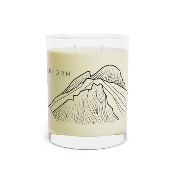 Colorado 14ers: WETTERHORN PEAK: Scented Candle - Full Glass, 11oz - Image 11