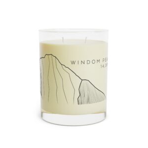 Colorado 14ers: WINDOM PEAK: Scented Candle - Full Glass, 11oz