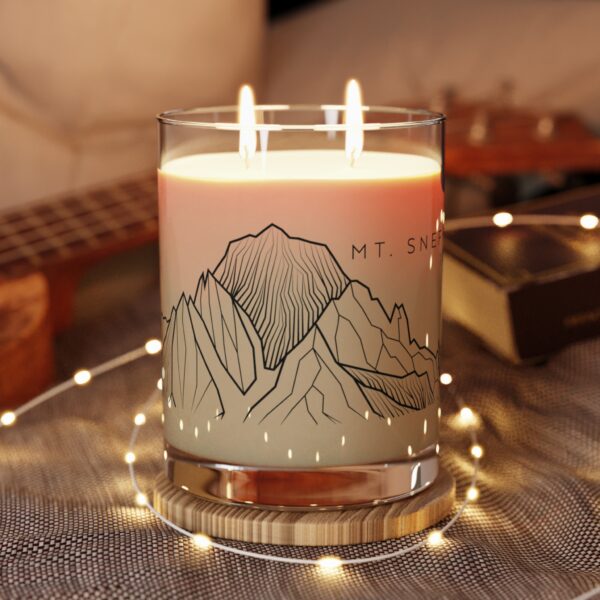 Colorado 14ers: MT. SNEFFELS: Scented Candle - Full Glass, 11oz - Image 4