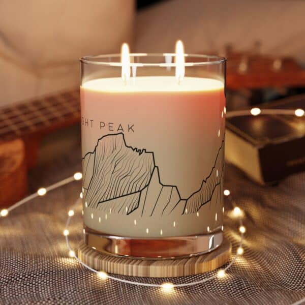 Colorado 14ers: SUNLIGHT PEAK: Scented Candle - Full Glass, 11oz - Image 4