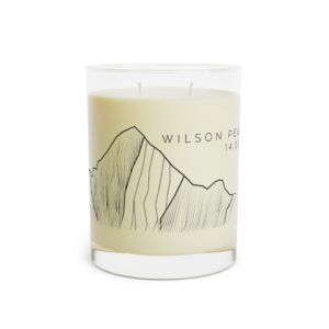 Colorado 14ers: WILSON PEAK: Scented Candle - Full Glass, 11oz