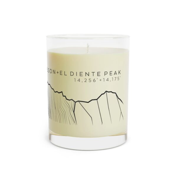 Colorado 14ers: MT. WILSON + EL DIENTE PEAK: Scented Candle - Full Glass, 11oz - Image 13