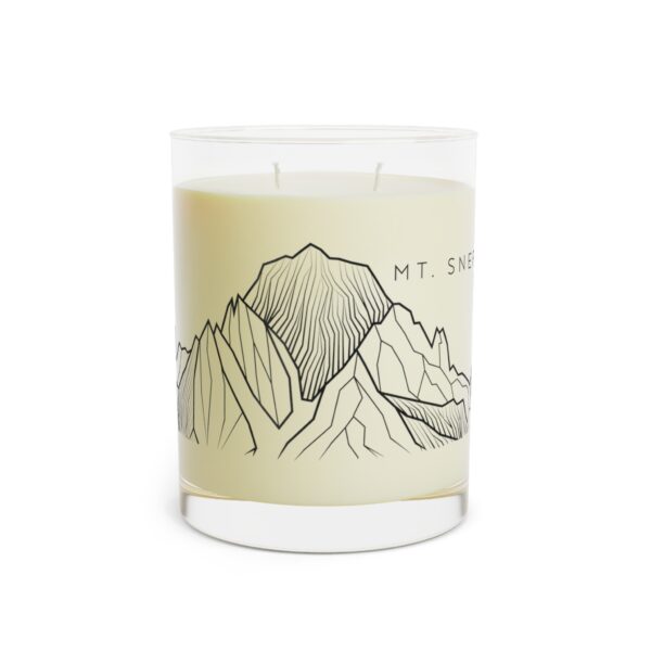 Colorado 14ers: MT. SNEFFELS: Scented Candle - Full Glass, 11oz - Image 11