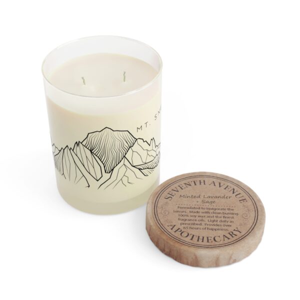 Colorado 14ers: MT. SNEFFELS: Scented Candle - Full Glass, 11oz - Image 5