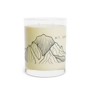 Colorado 14ers: MT. SNEFFELS: Scented Candle - Full Glass, 11oz