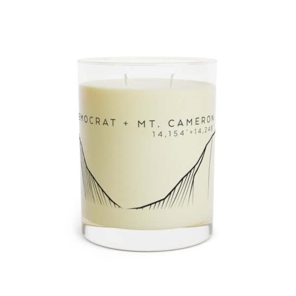 Colorado 14ers: MT. DEMOCRAT + MT. CAMERON: Scented Candle - Full Glass, 11oz - Image 11
