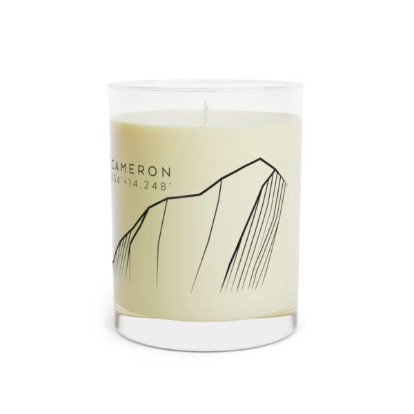 Colorado 14ers: MT. DEMOCRAT + MT. CAMERON: Scented Candle - Full Glass, 11oz - Image 6