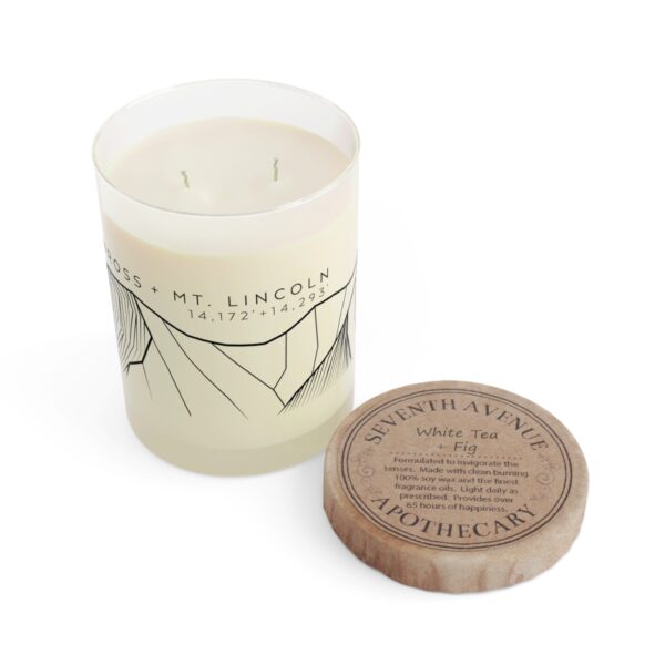 Colorado 14ers: MT. BROSS + MT. LINCOLN: Scented Candle - Full Glass, 11oz - Image 14