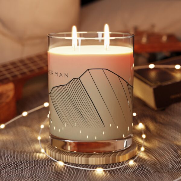 Colorado 14ers: MT. SHERMAN: Scented Candle - Full Glass, 11oz - Image 10