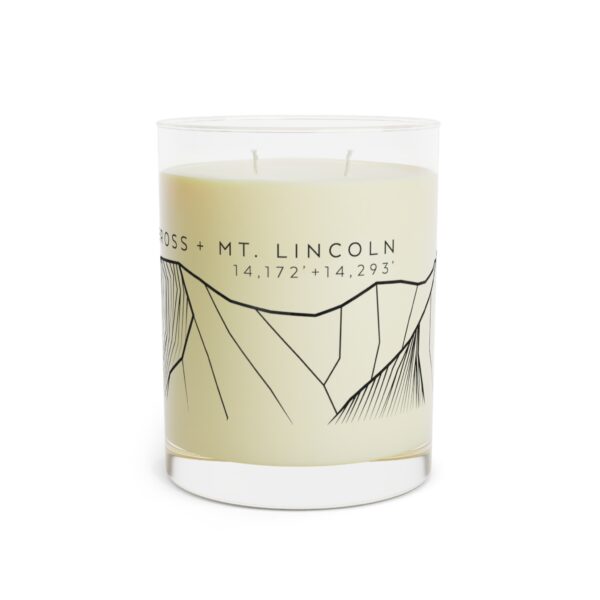 Colorado 14ers: MT. BROSS + MT. LINCOLN: Scented Candle - Full Glass, 11oz - Image 8